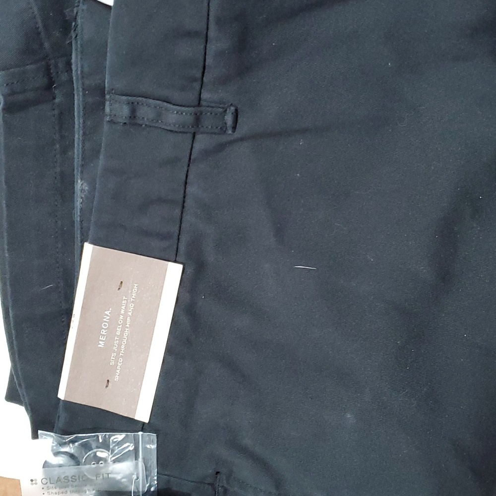 Merona Women's Black Slacks. Size 24W. Classic Fit.